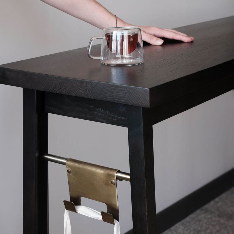 Solid Oak Bar Table – PI Series