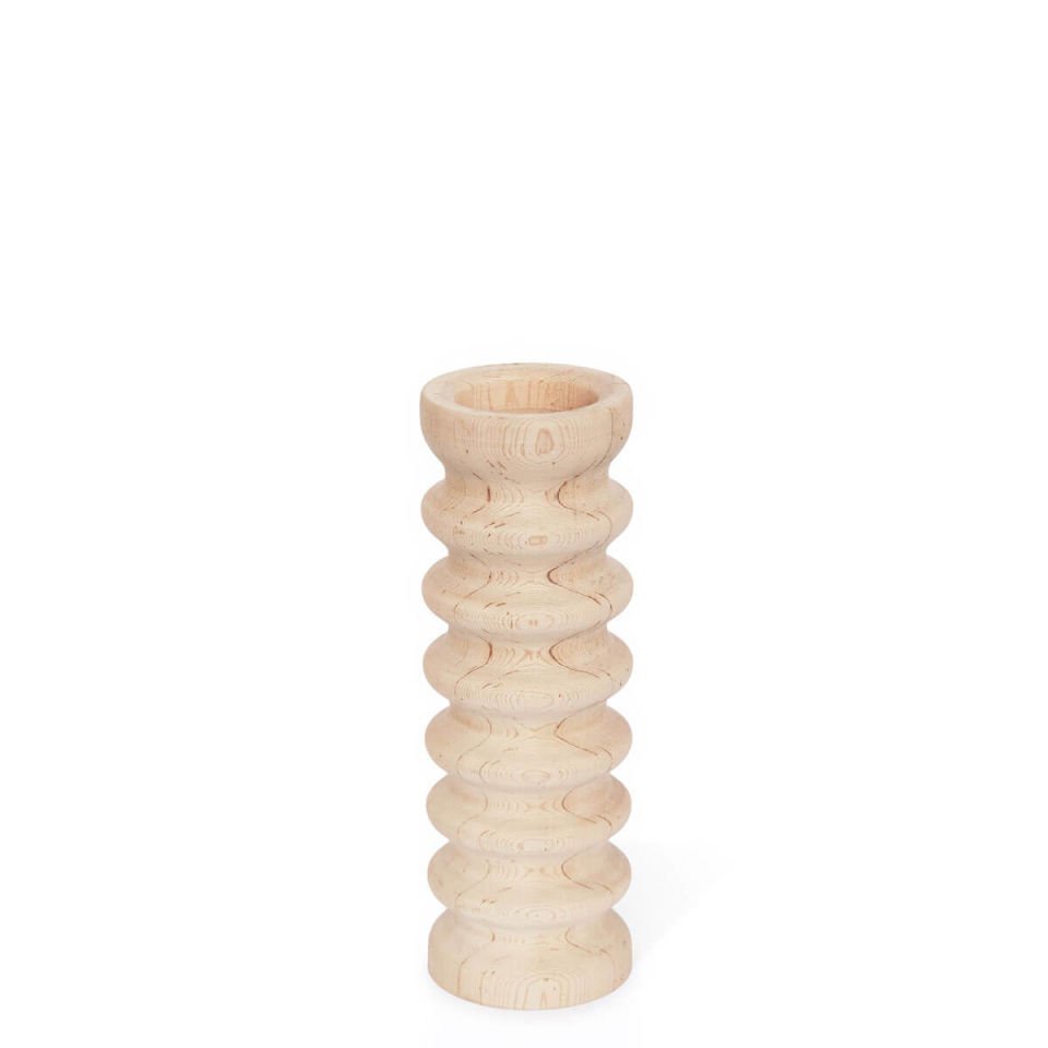 Wooden Candle Holder, Cedar – SOFRA Series, Medium Size