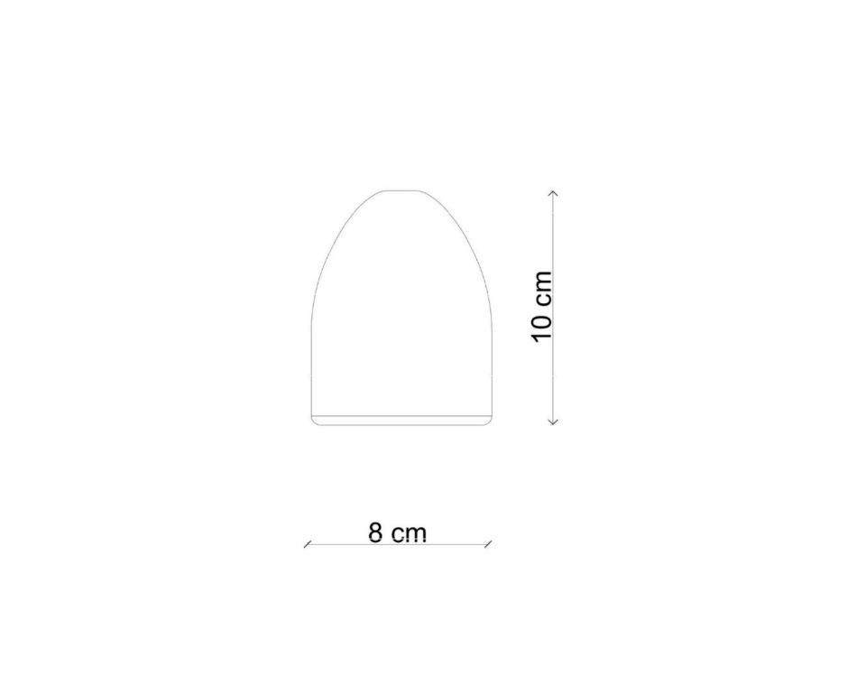 Masif Sedir Kağıt Ağırlığı - BULLET Serisi