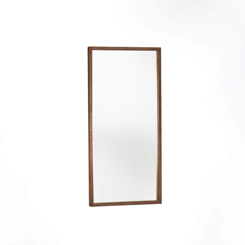 Ahşap Ayna  – EDGE Serisi, Orta Boy, Bronz