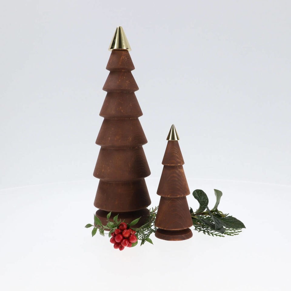 Wooden Christmas Tree FIR – Bronze Headed Cedar, Large Forest