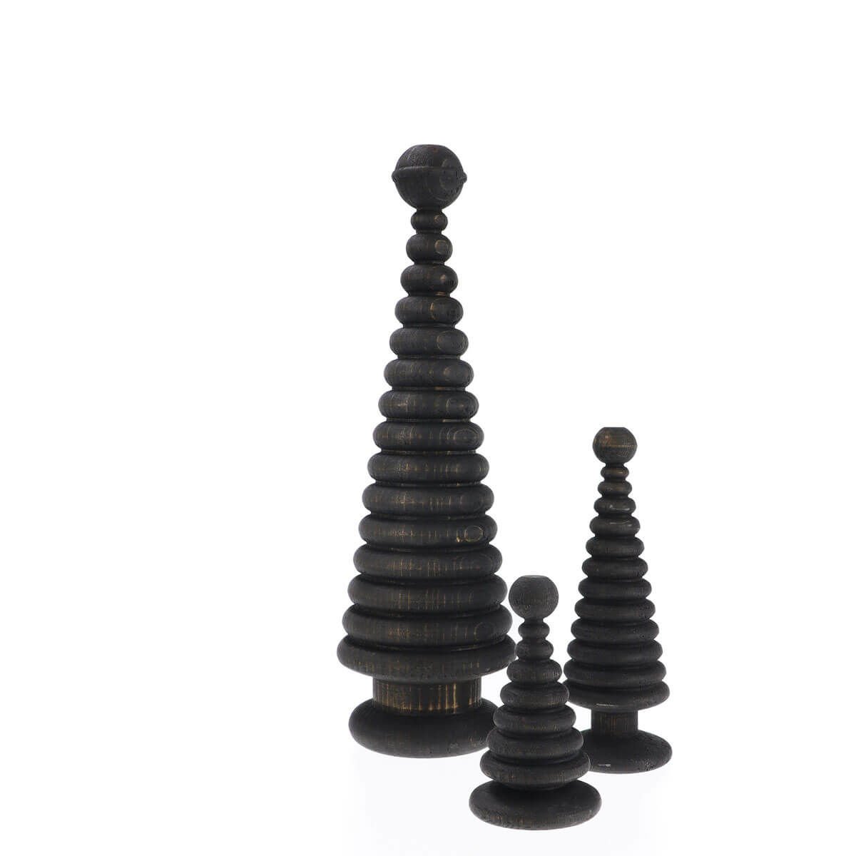 Ahşap Yılbaşı Ağacı Seti CEDAR – Sedir Dark