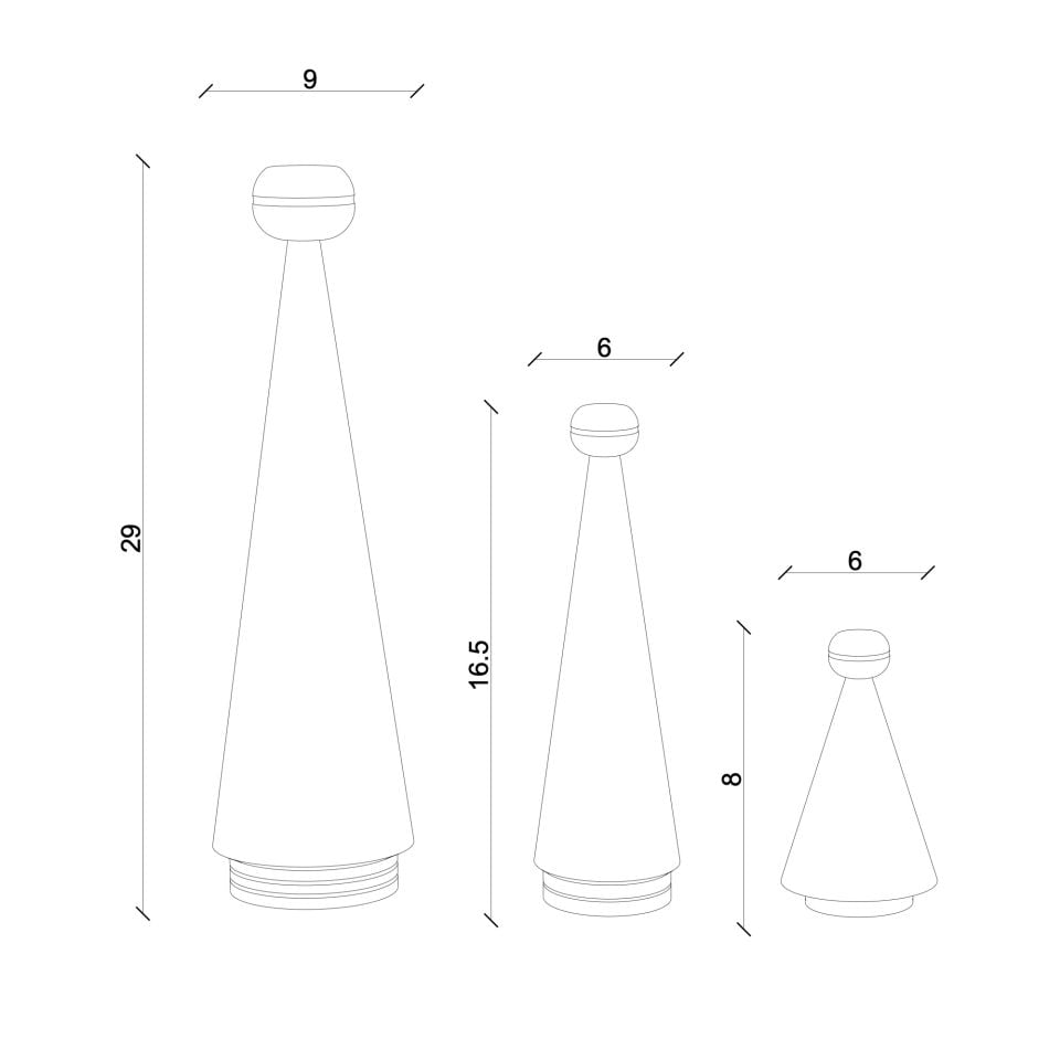 Wooden Christmas Tree Set JUNIPER – Sedir Forest