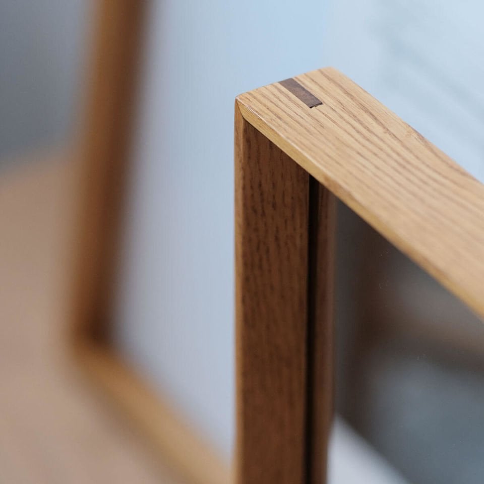 Ahşap Çerçeveli Ayna, Orta Boy – REGULAR Serisi Honey