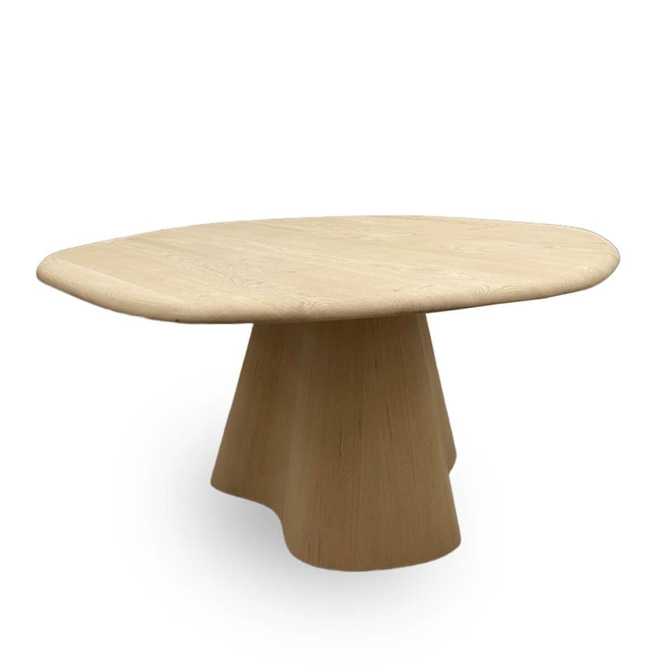 Solid Wood Table – LAGOON Series Raw