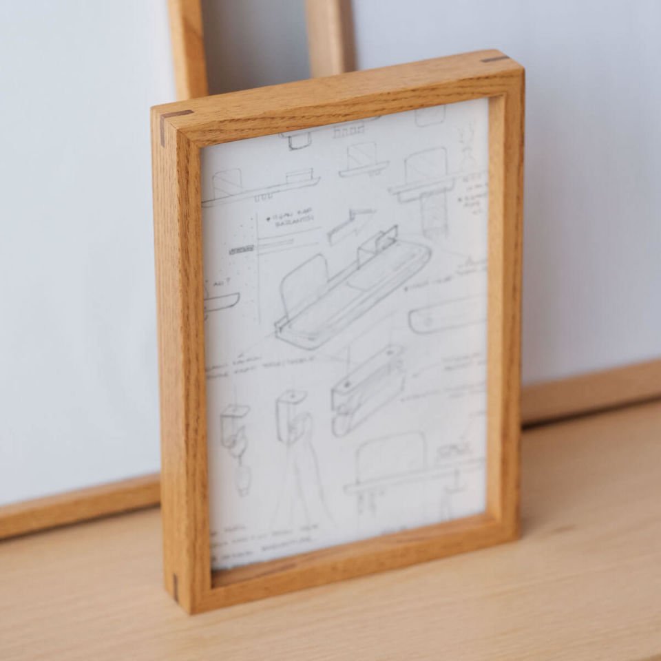 Fotoğraf Çerçevesi – EDGE Serisi 32x42 cm Honey