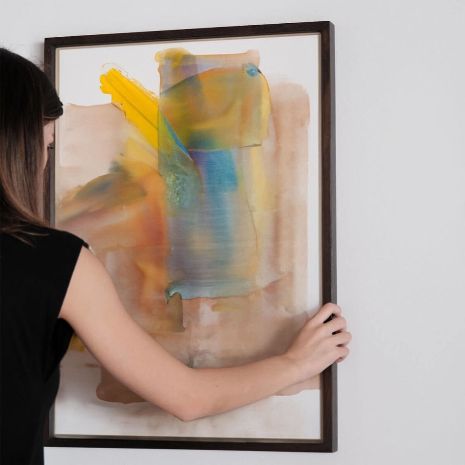 Ahşap Çerçeve - EDGE Serisi 52x72 cm Dark