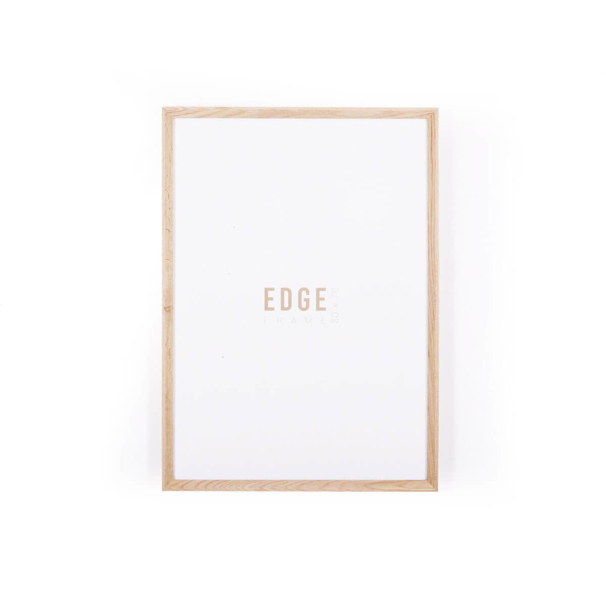 Solid Wood Decorative Frame, Oak – REGULAR Series 52x72 cm Raw