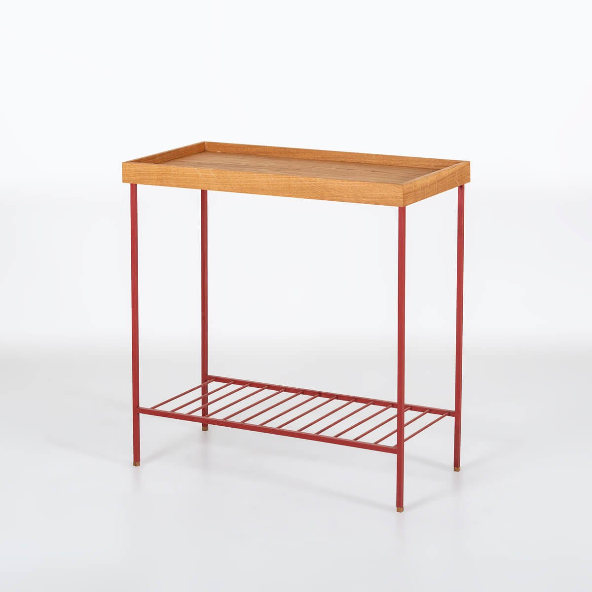 Masif Orta Sehpa – EDGE Serisi, Geniş Honey - KIRMIZI