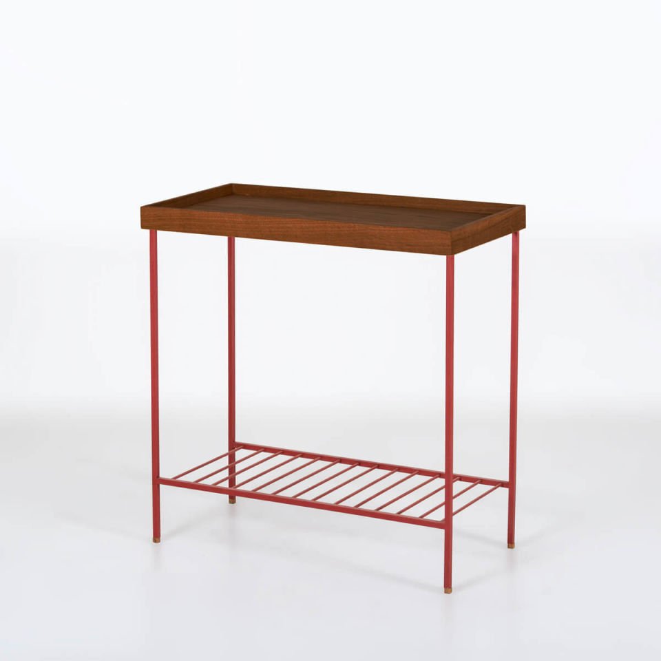 Masif Orta Sehpa – EDGE Serisi, Geniş Forest - KIRMIZI