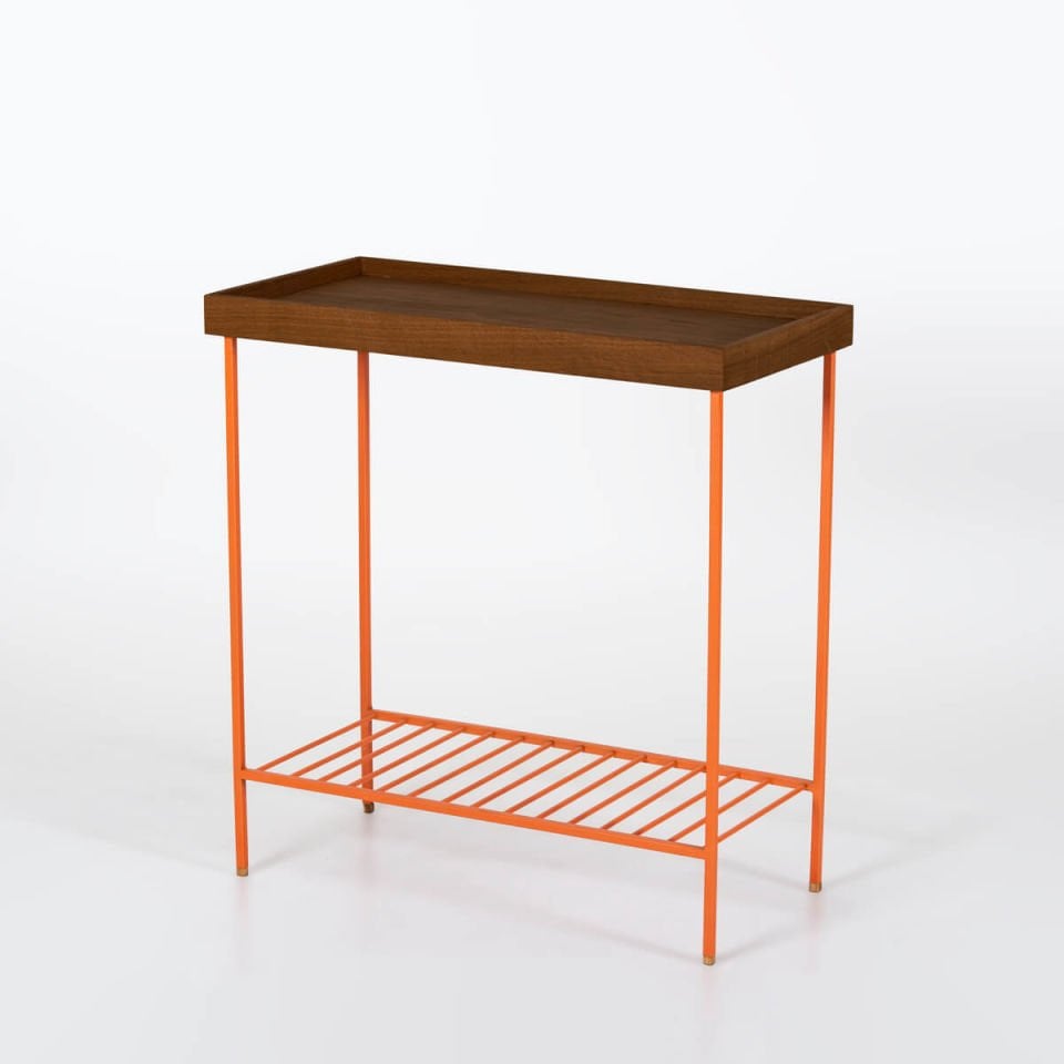 Masif Orta Sehpa – EDGE Serisi, Geniş Forest - TURUNCU