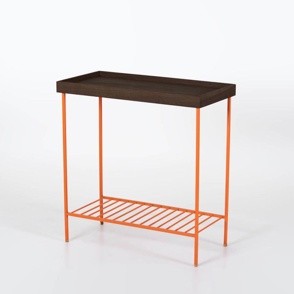 Masif Orta Sehpa – EDGE Serisi, Geniş Dark - TURUNCU