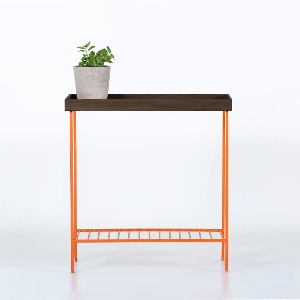 Masif Orta Sehpa – EDGE Serisi, Geniş Dark - TURUNCU