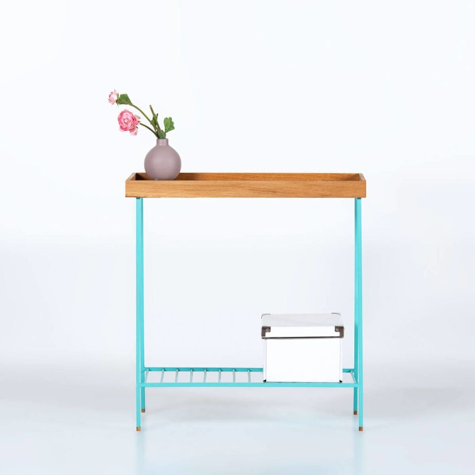 Masif Orta Sehpa – EDGE Serisi, Geniş Honey - YEŞİL