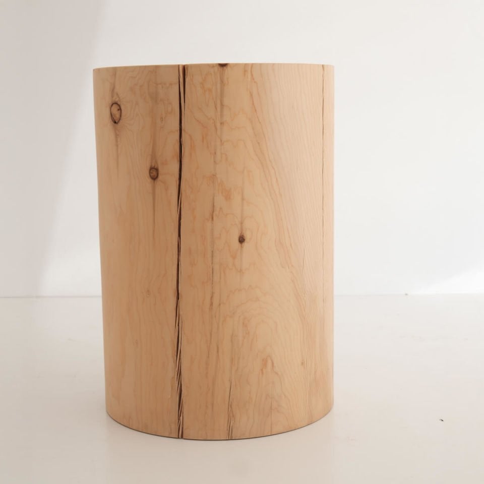 Solid Cedar Platform / Stool