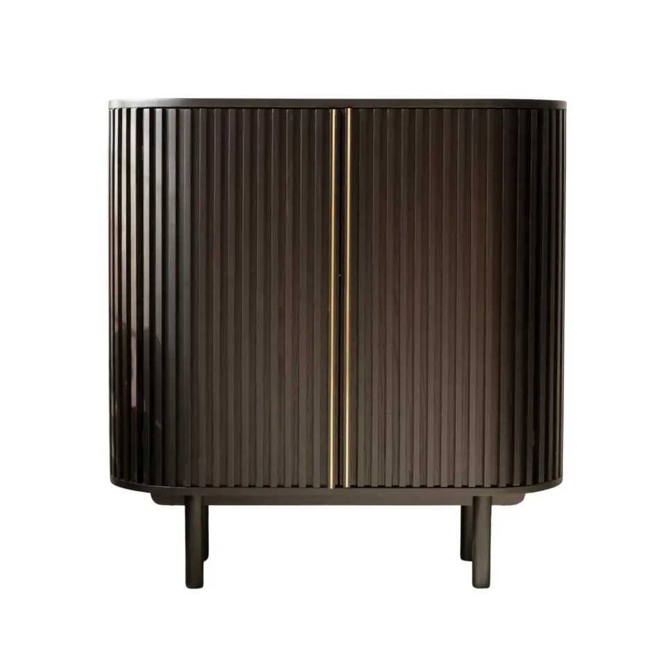 Ahşap İçki Dolabı – DOCIA MAHZEN Serisi Dark