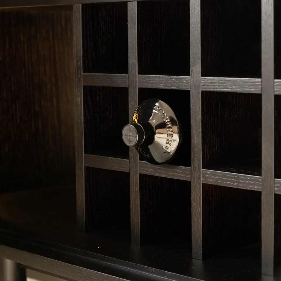 Ahşap İçki Dolabı – DOCIA MAHZEN Serisi Dark