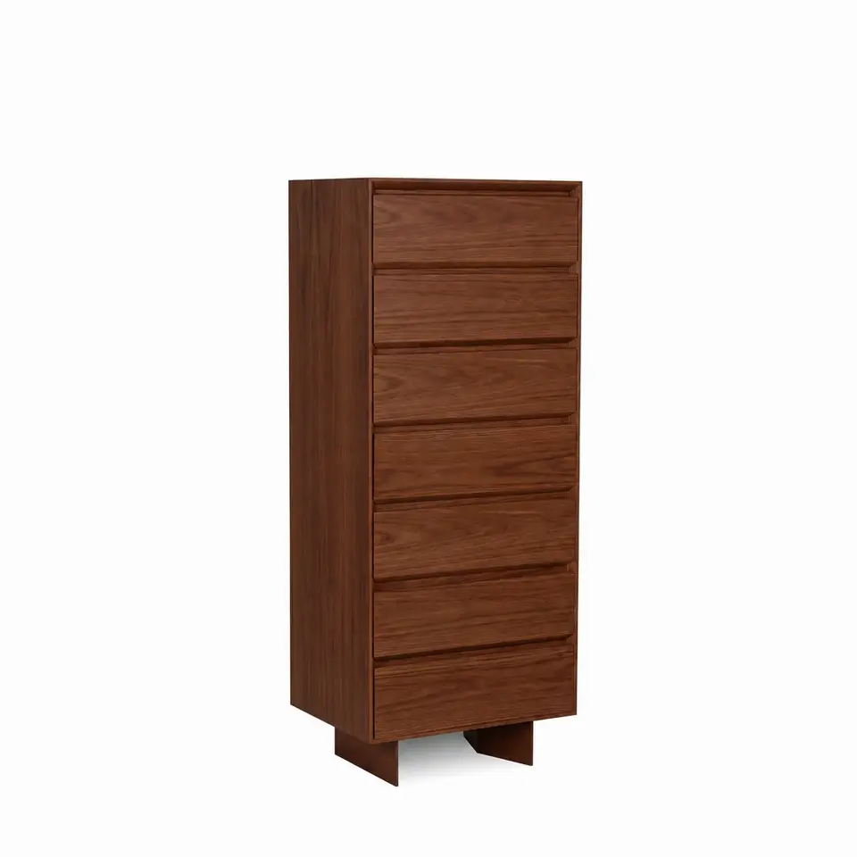 Solid Oak Long Dresser – BEAM Series Forest