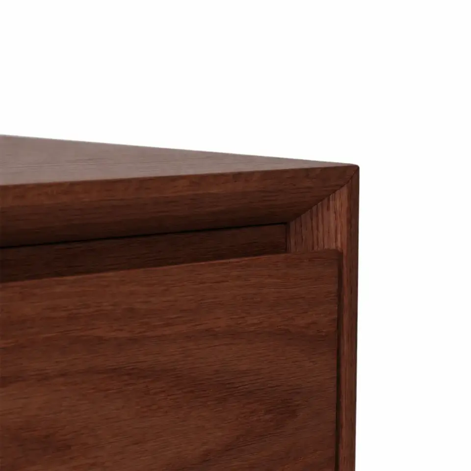 Solid Oak Long Dresser – BEAM Series Forest