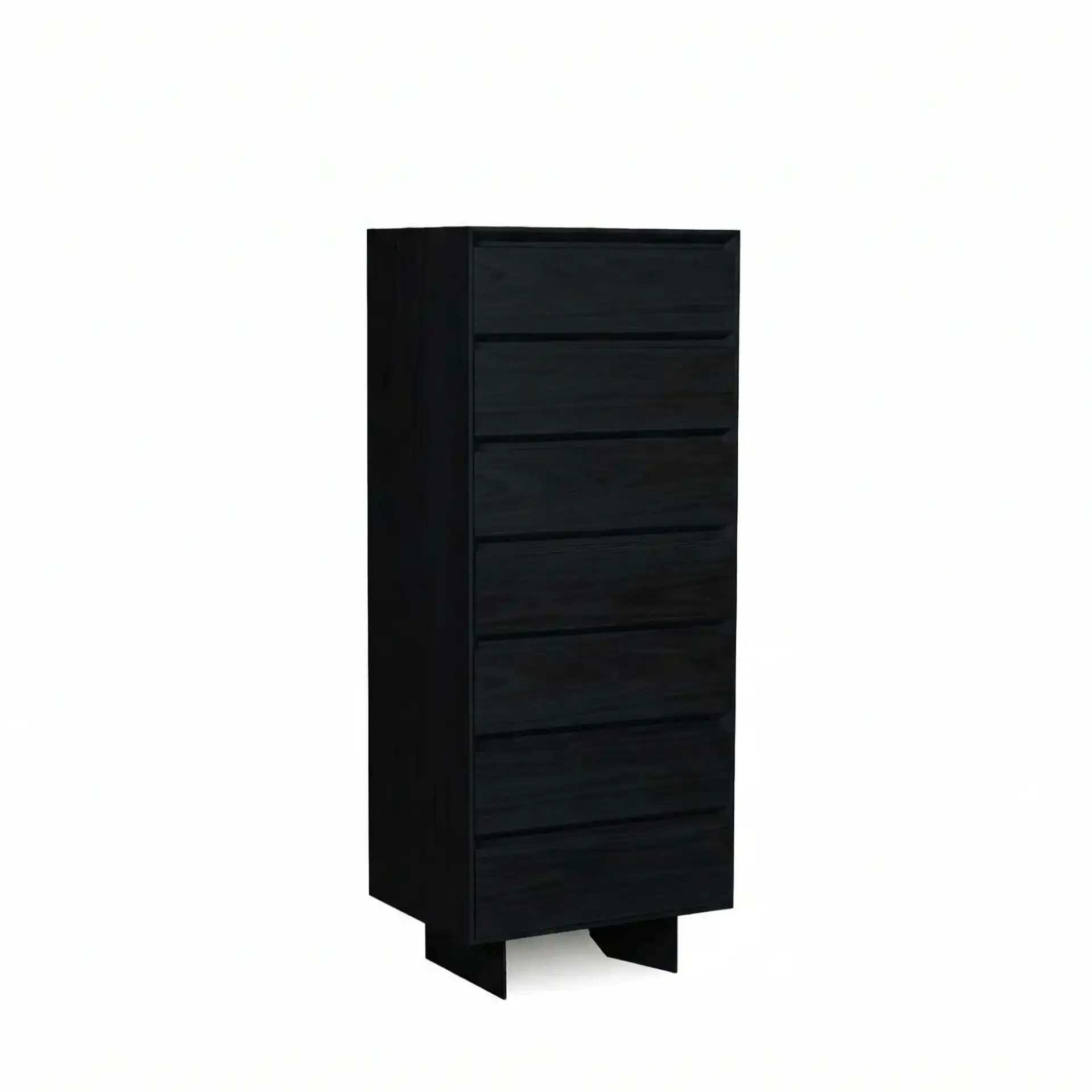 Solid Oak Long Dresser – BEAM Series Dark