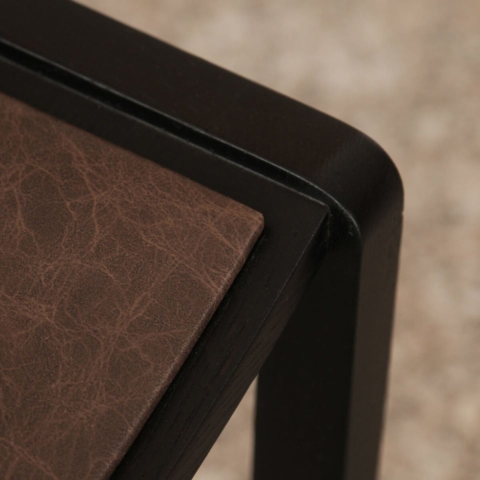 Ahşap Sandalye 2 - BENT Serisi, Döşemeli