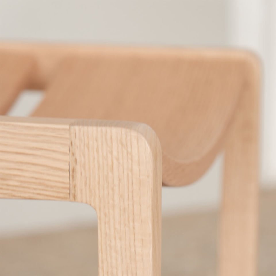 Solid Oak Chair 2 - BENT Series