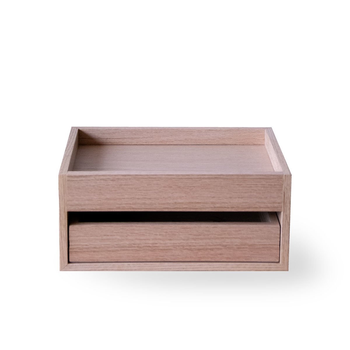 PARAMARIBO Organizer / Jewelry Box, Oak Raw