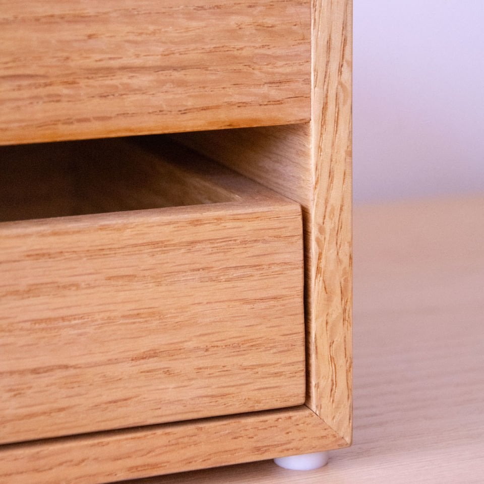 PARAMARIBO Organizer / Jewelry Box, Oak Honey