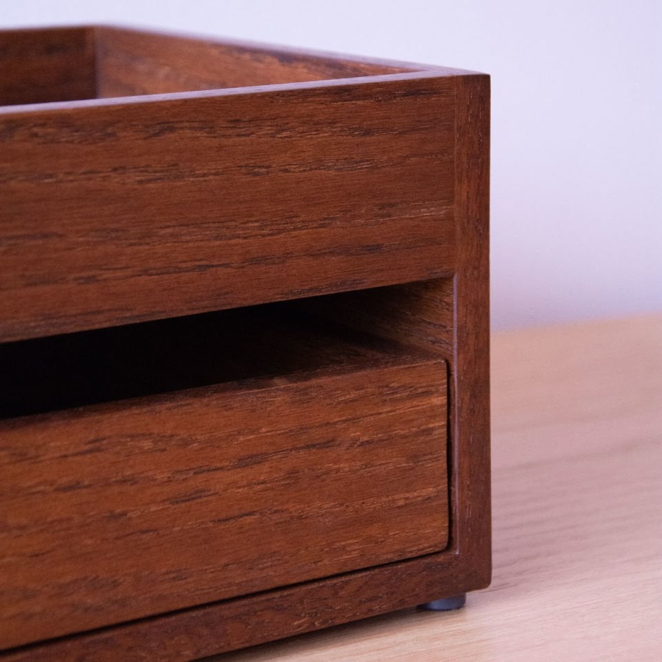 PARAMARIBO Organizer / Jewelry Box, Oak Forest