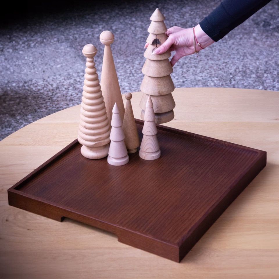 Kahve Sunum Tepsisi – EDGE Serisi Forest