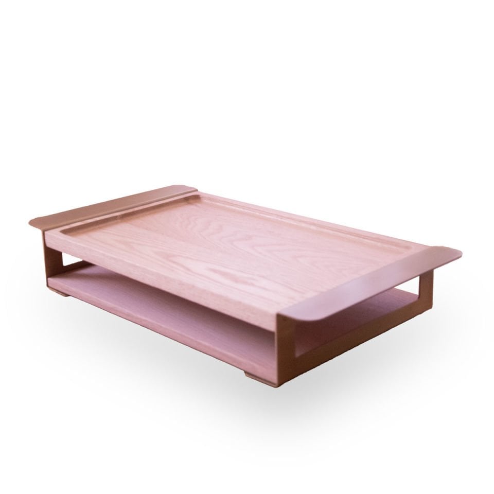 Ahşap Servis Tepsisi Seti Raw