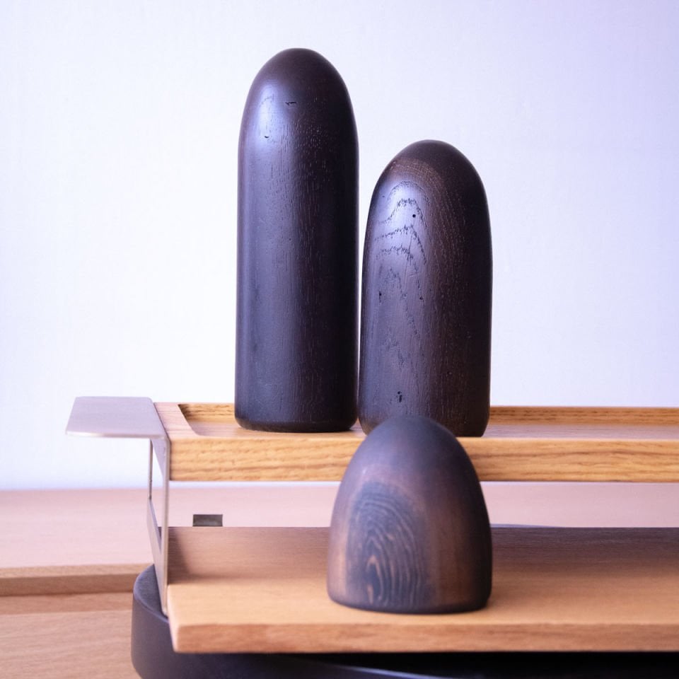 Ahşap Servis Tepsisi Seti Honey