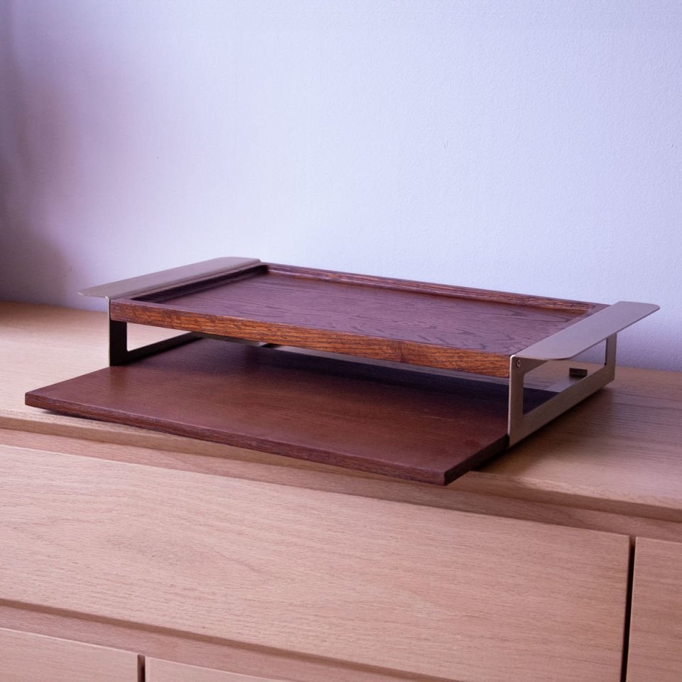 Ahşap Servis Tepsisi Seti Forest