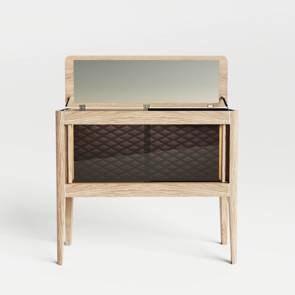 İçki Dolabı - CASABLANCA Mix Vitrin Serisi Raw