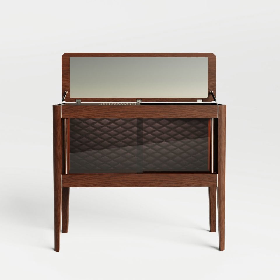 İçki Dolabı - CASABLANCA Mix Vitrin Serisi Forest