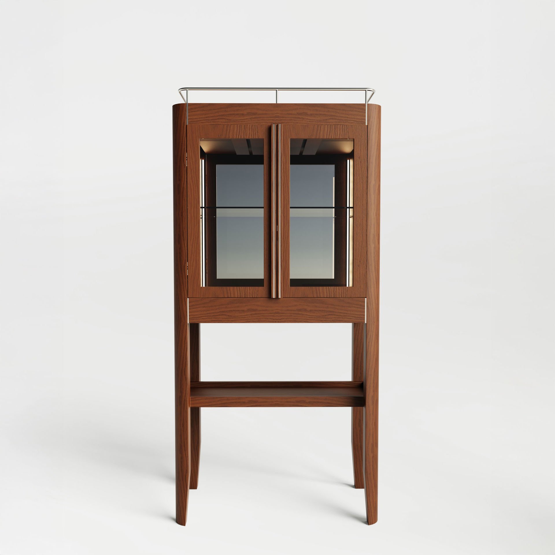 Şarap Dolabı - CASABLANCA High Vitrin Serisi Forest