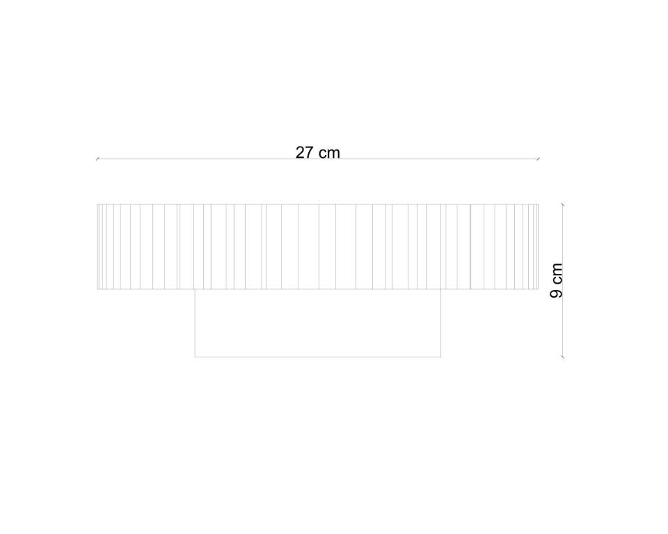 Masif Ahşap Dönen Servis Tepsisi -  DOCIA Serisi