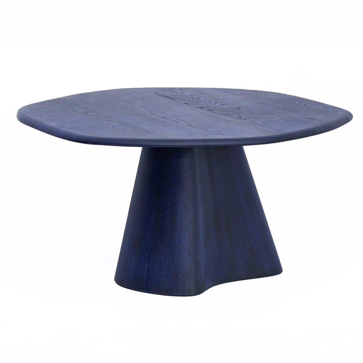 Masif Ahşap Masa – LAGOON Serisi Navy Blue