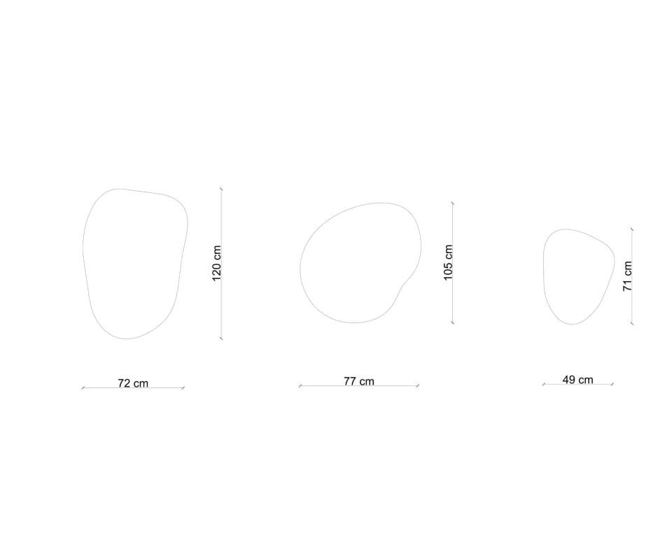 Solid Wood Coffee Table Set – LAGOON Series