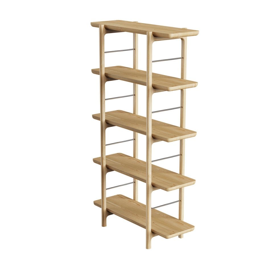 Ahşap Kitaplık 1 – HOMELAND Serisi Honey