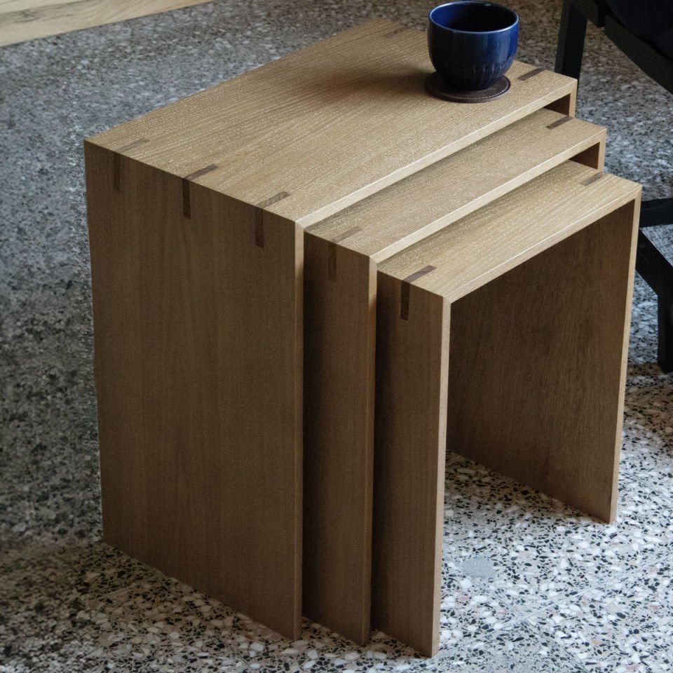 Ahşap Zigon - KIRLANGIÇ Serisi, Meşe