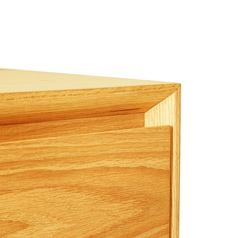 Ahşap Şifonyer, Dikey - BEAM Serisi Honey