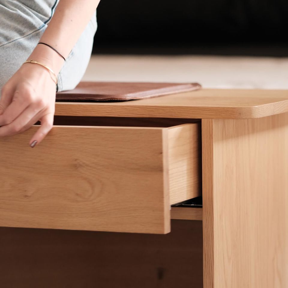 Ahşap Komodin – HOL JR. Serisi Raw