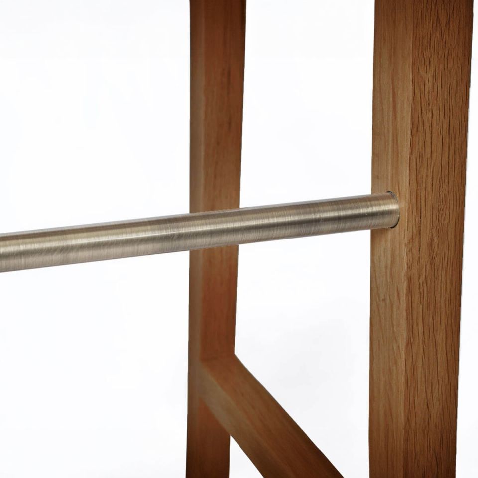 Ahşap Bar Taburesi - PI Serisi, Alçak Forest