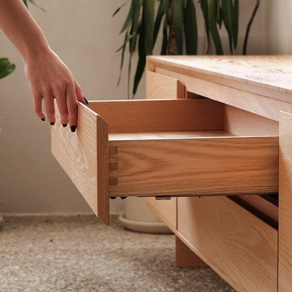 Ahşap TV Ünitesi – BEAM Serisi Raw