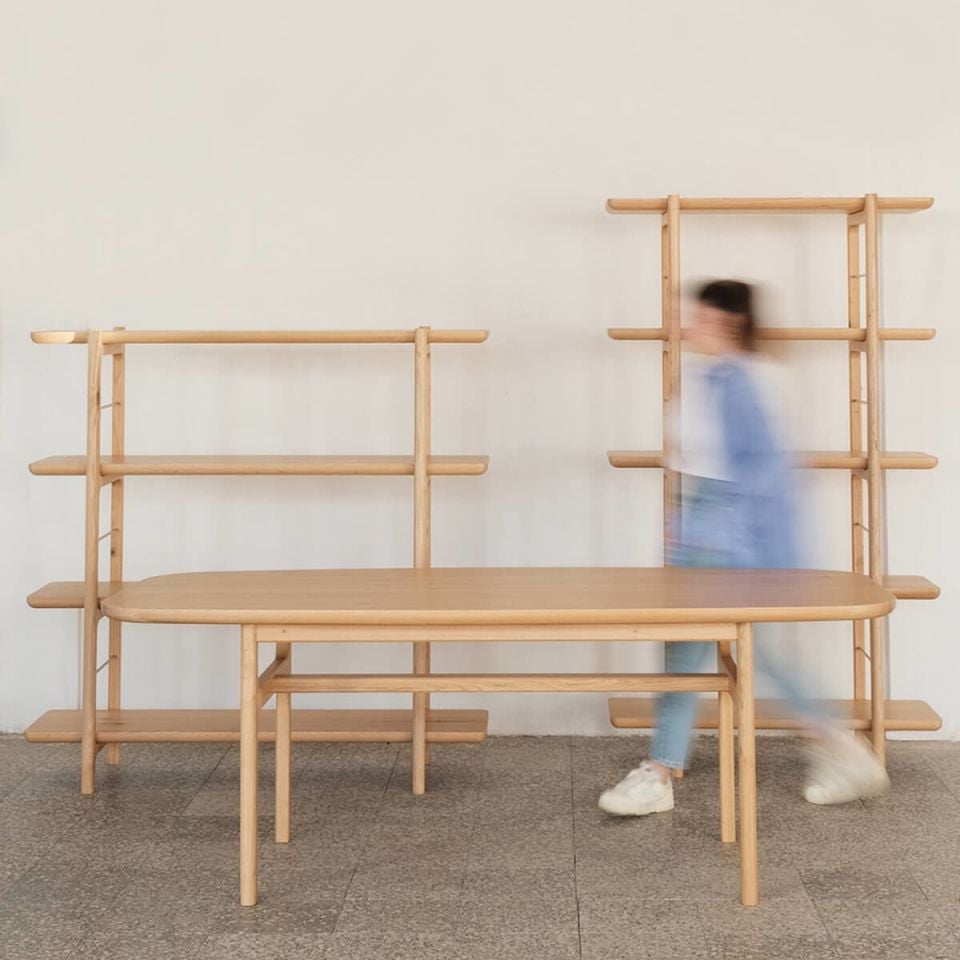 Masif Meşe Masa – HOMELAND Serisi Raw