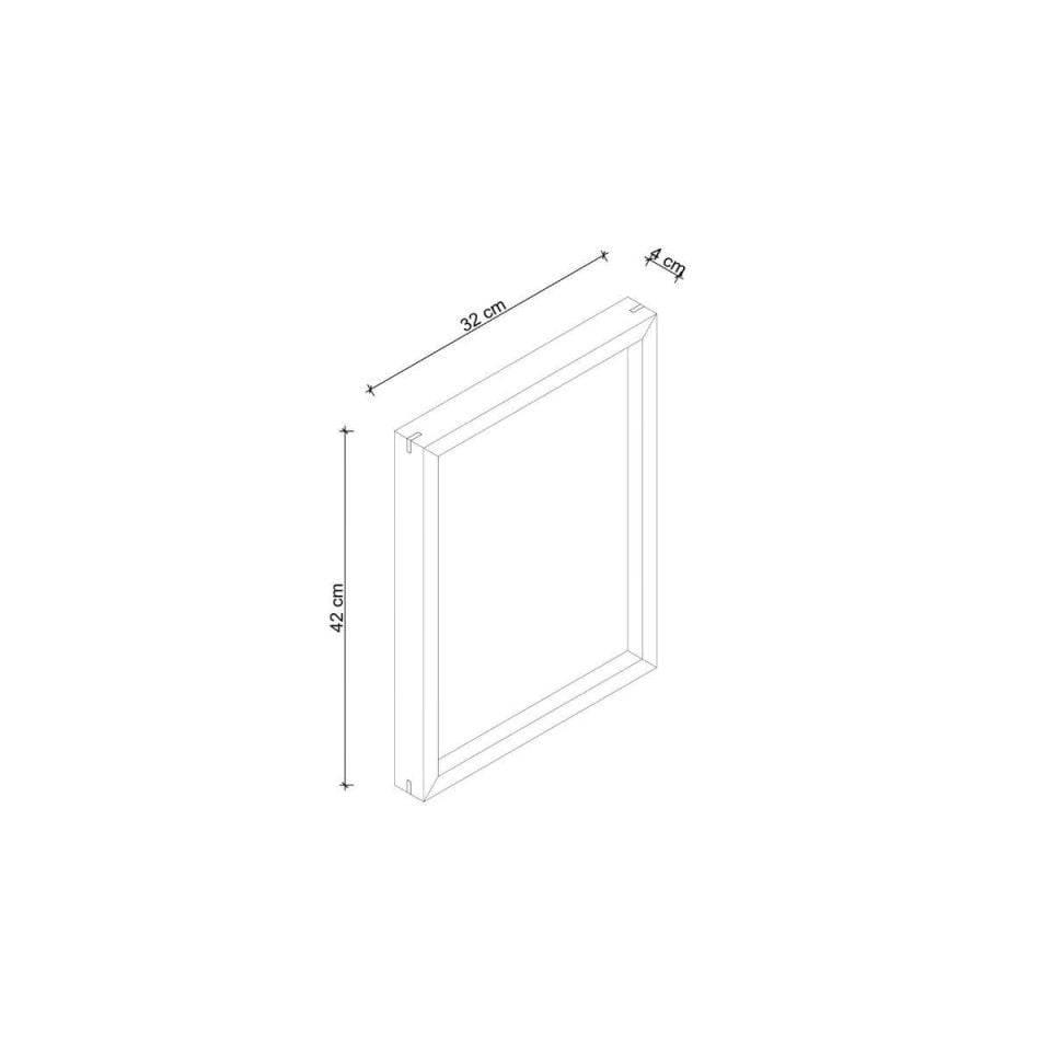 Fotoğraf Çerçevesi – EDGE Serisi 32x42 cm Raw