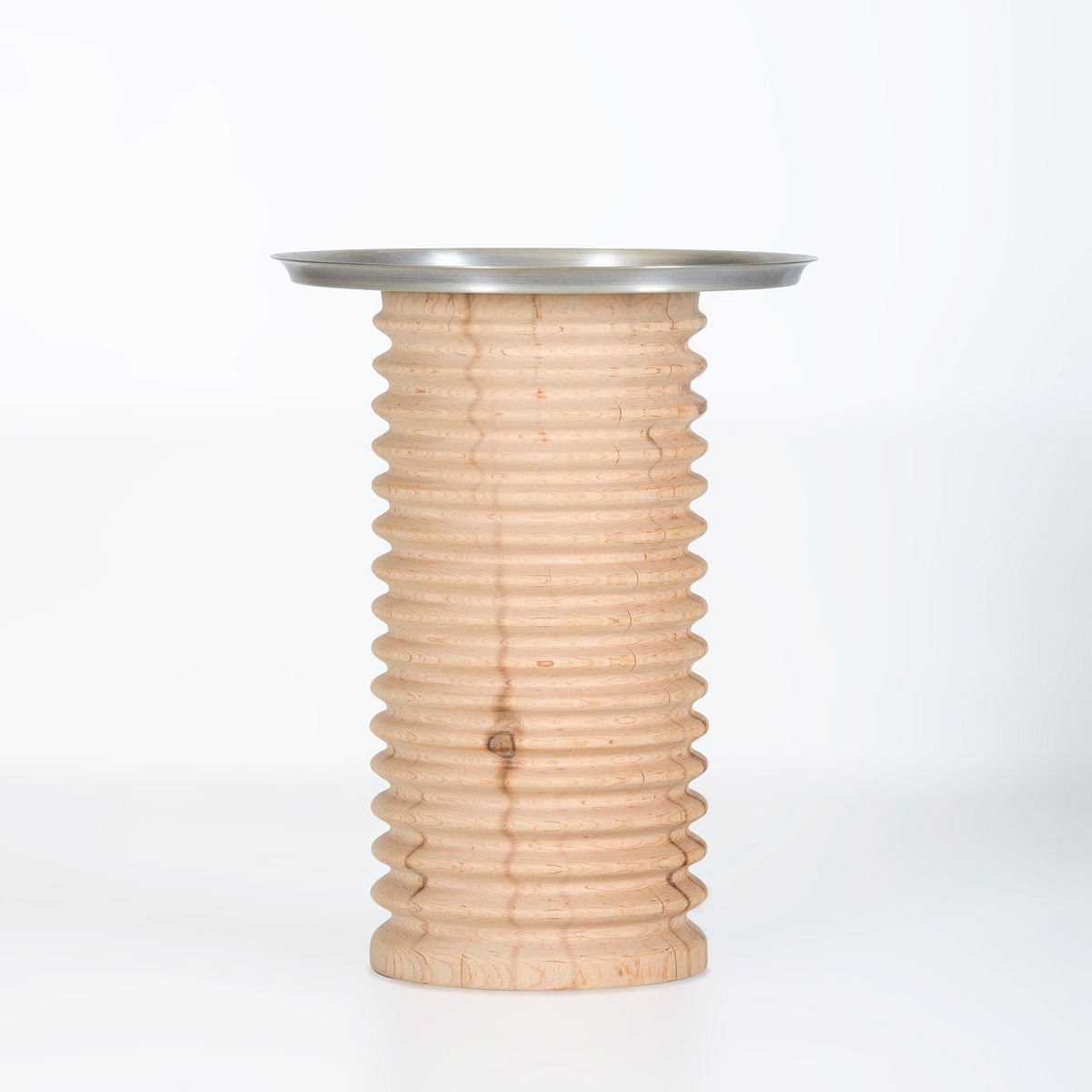 Silver Rengi Sedir Yan Sehpa – SOFRA Serisi Raw