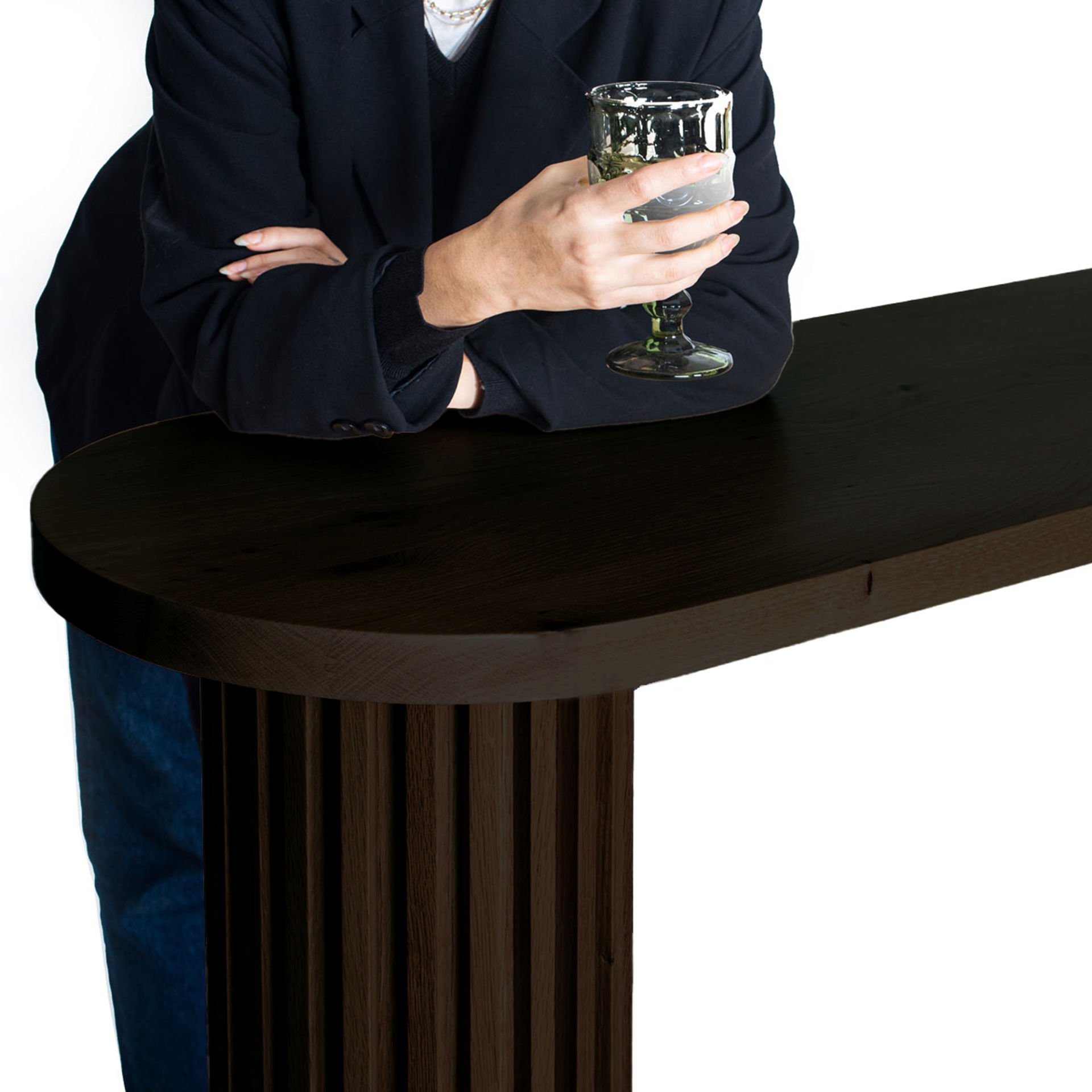 Masif Ahşap Dresuar – DOCIA Serisi Dark