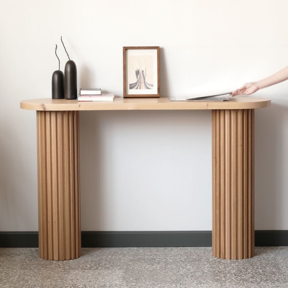 Masif Ahşap Dresuar – DOCIA Serisi Raw